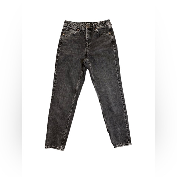 BDG Urban Outfitters Distressed Faded Black Mom Jeans size Women’s W28 L32 - Picture 1 of 4